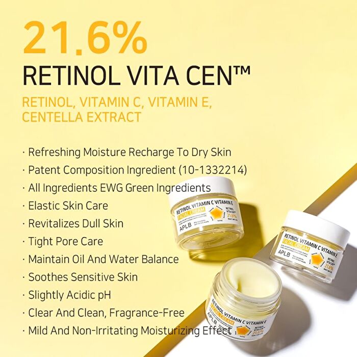 Retinol Vitamin C Vitamin E Facial Cream - 55ml