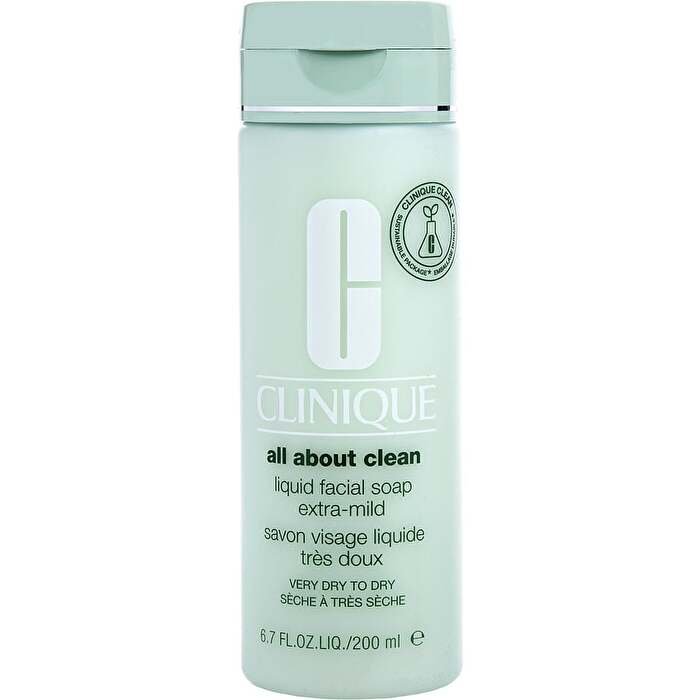 Clinique All About Clean Liquid Facial Soap Extra-Mild - Very Dry to Dry Skin 200ml
