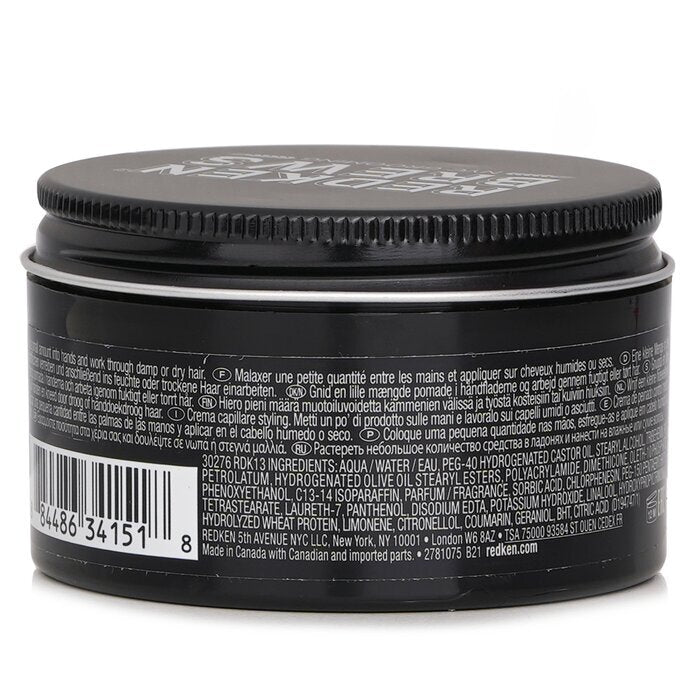 Redken Brews Maneuver Cream Pomade (Medium Control / Smooth Finish) 100ml