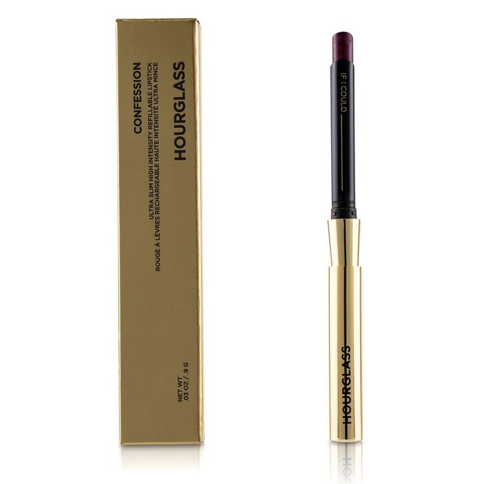 HourGlass Confession Ultra Slim High Intensity Refillable Lipstick - If I Could (True Plum) 0.9g