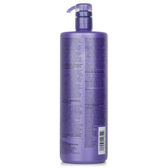 Paul Mitchell Platinum Blonde Shampoo (Cools Brassiness - Eliminates Warmth) 1000ml