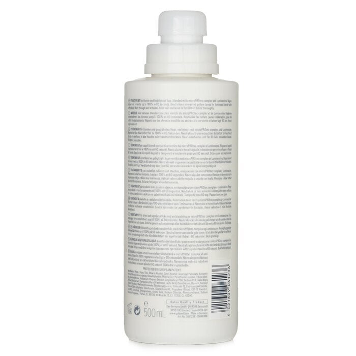 Goldwell Dual Senses Blondes & Highlights 60SEC Treatment (Luminosity For Blonde Hair) 500ml