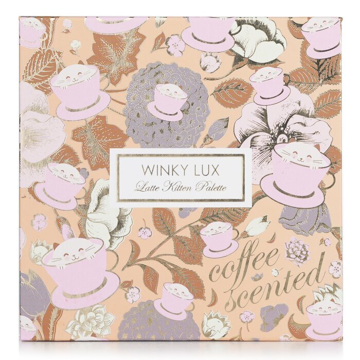 Winky Lux Latte Kitten Eyeshadow Palette (9x Eyeshadow) 9x1.7g