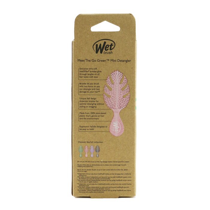 Wet Brush Go Green Mini Detangler - Pink 1pc