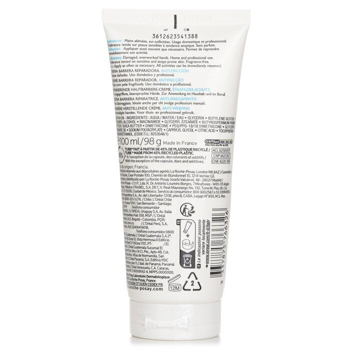 La Roche Posay Cicaplast Mains Barrier Repairing Cream for Hands 100ml