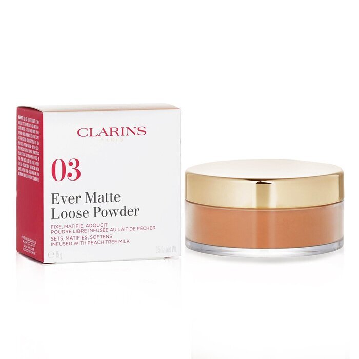 Clarins Ever Matte Loose Powder - 03 Universal Deep 15g