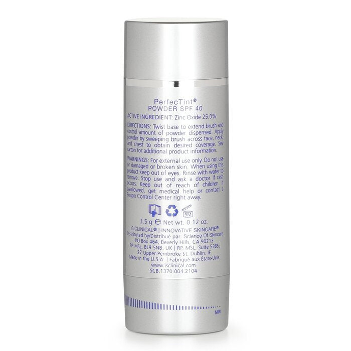 IS Clinical Perfectint Powder SPF 40 Sunscreen Cream 3.5g