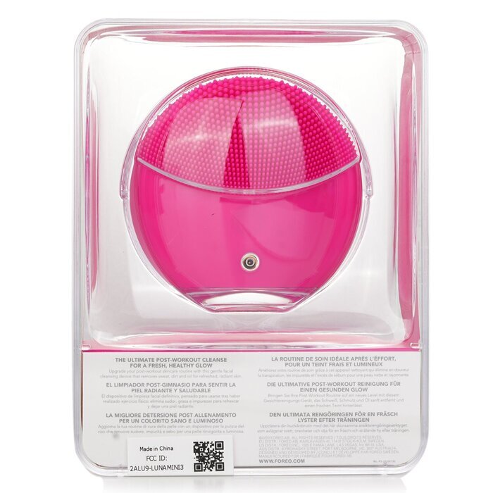 FOREO Luna Mini 3 Smart Facial Cleansing Massager - Fuchsia 1pcs