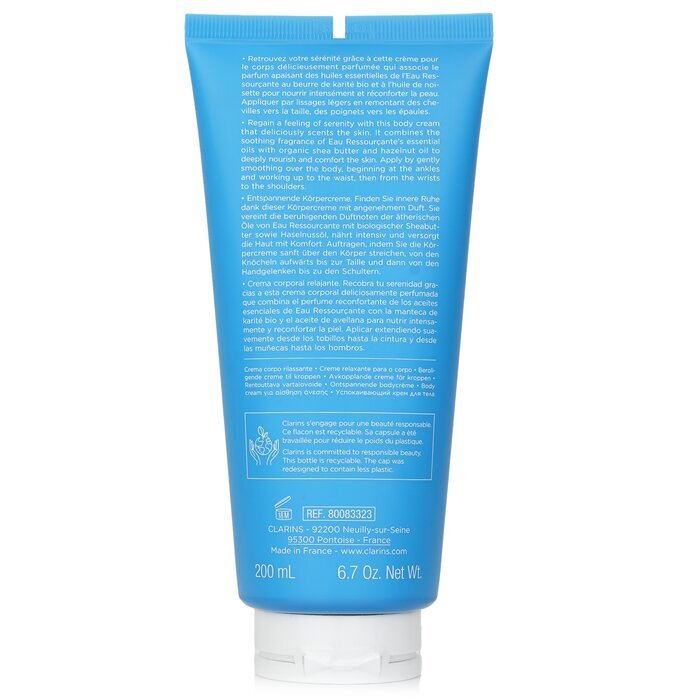 Clarins Eau Ressourcante Comforting Silky Body Cream 200ml