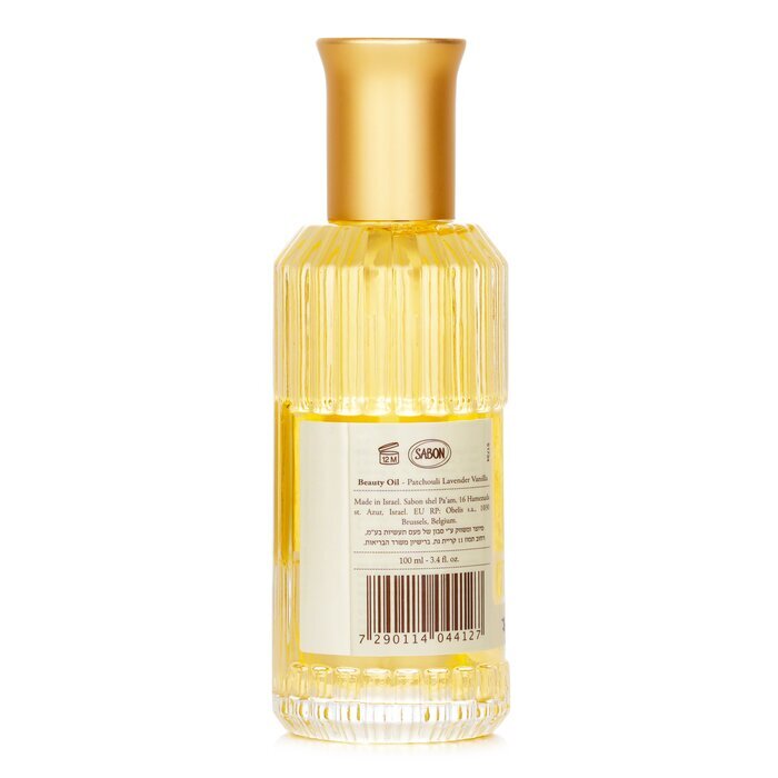 Sabon Beauty Oil - Patchouli Lavender Vanilla 100ml