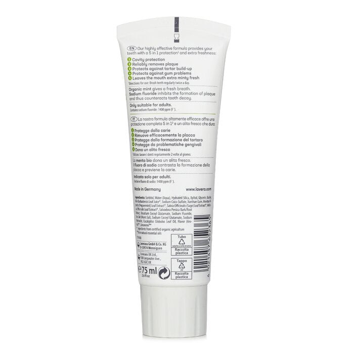 Lavera Complete Care Mint Toothpaste 75ml