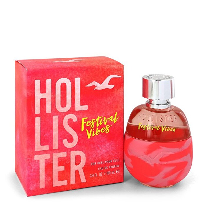 Hollister Festival Vibes Eau De Parfum Spray 100ml/3.4oz
