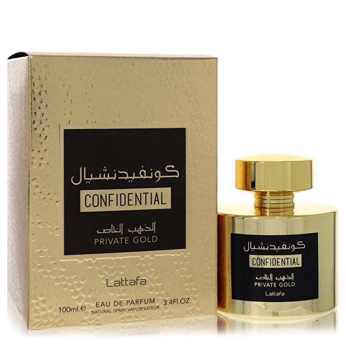 Lattafa Confidential Platinum Eau De Parfum Spray (Unisex) 100ml/3.4oz