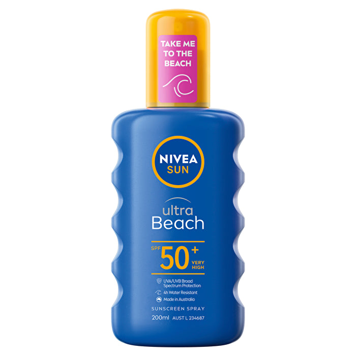 Nivea Sun Ultra Spf50 200ml Beach Spray