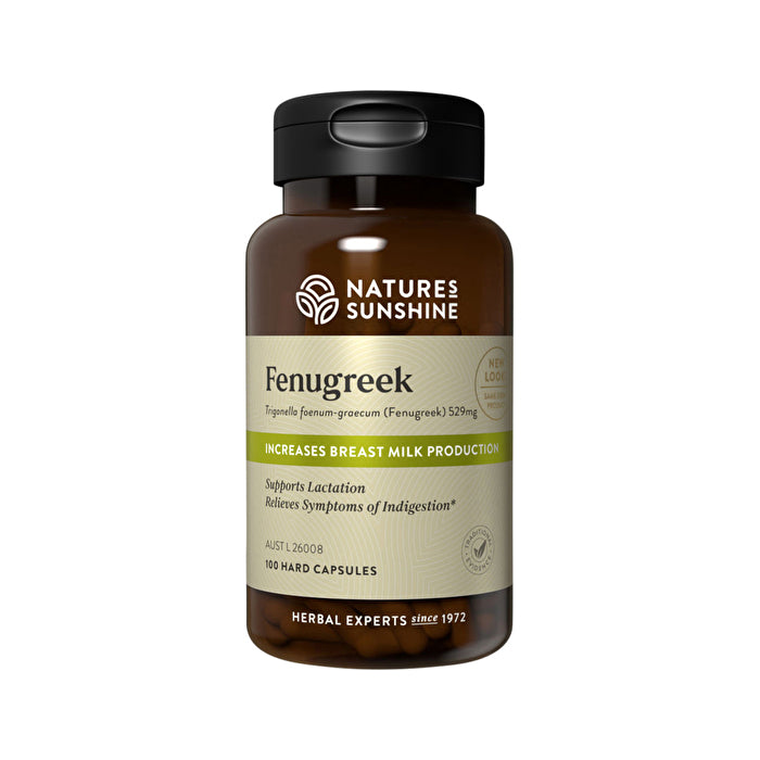 Natures Sunshine Fenugreek 529mg 100c