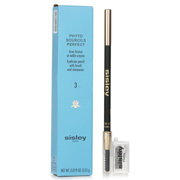 Sisley Phyto Sourcils Perfect Eyebrow Pencil (With Brush & Sharpener) - No. 03 Brun 0.55g