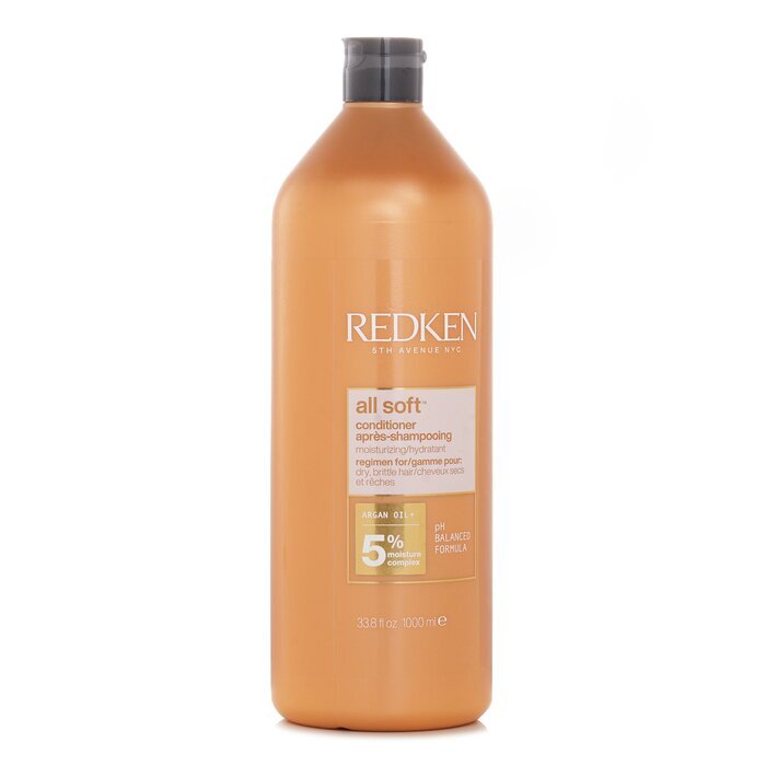 Redken All Soft Conditioner (For Dry/ Brittle Hair) 1000ml
