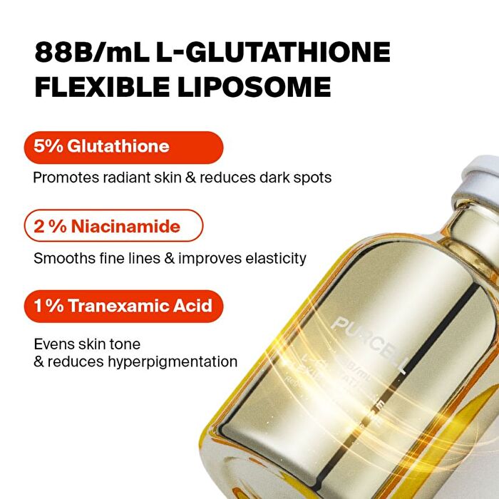 88B/mL L-Glutathione Flexible Liposome - 30ml