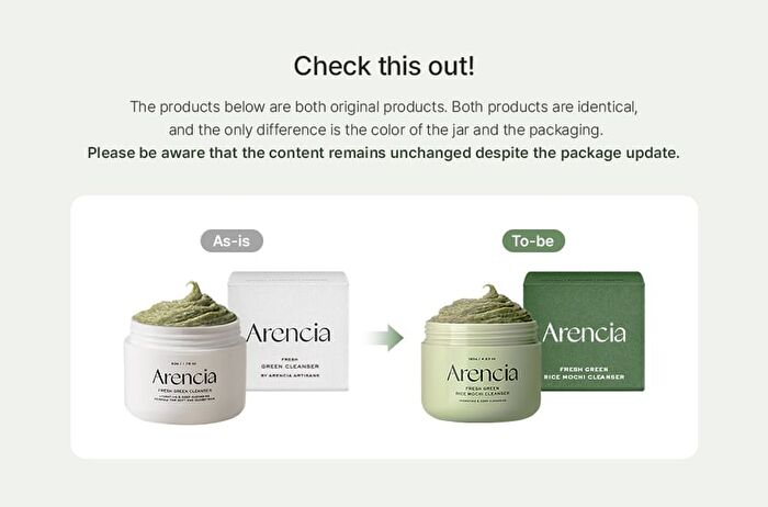 Arencia Fresh Green Rice Mochi Cleanser 120g