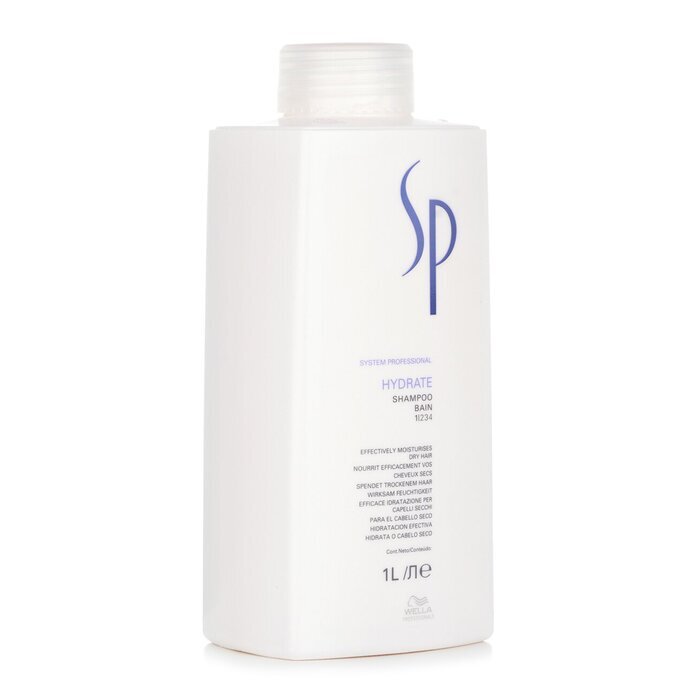 Wella SP Hydrate Shampoo (Effectively Moisturises Dry Hair) 1000ml