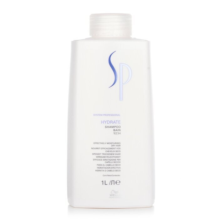 Wella SP Hydrate Shampoo (Effectively Moisturises Dry Hair) 1000ml