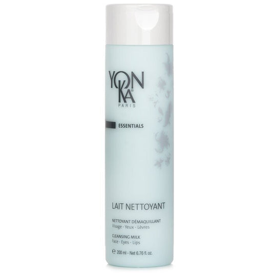 Yonka Essentials Cleansing Milk With Borneol - Face, Eyes & Lips 200ml