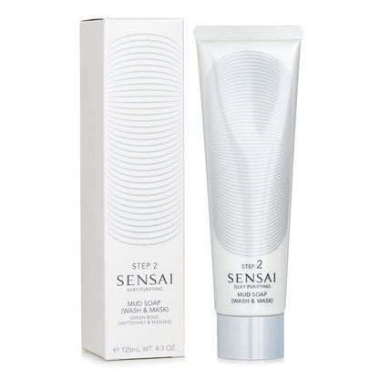 Kanebo Sensai Silky Purifying Mud Soap - Wash & Mask (New Packaging) 125ml