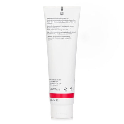 Dr. Hauschka Lavender Sandalwood Calming Body Cream - Soothes & Relaxes 145ml