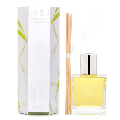 iKOU Aromacology Diffuser Reeds - Calm (Lemongrass & Lime - 9 months supply) 175ml