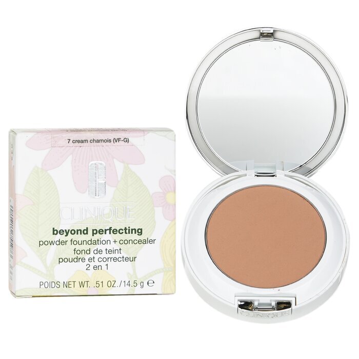 Clinique Beyond Perfecting Powder Foundation + Concealer -  07 Cream Chamois (VF-G) 14.5g