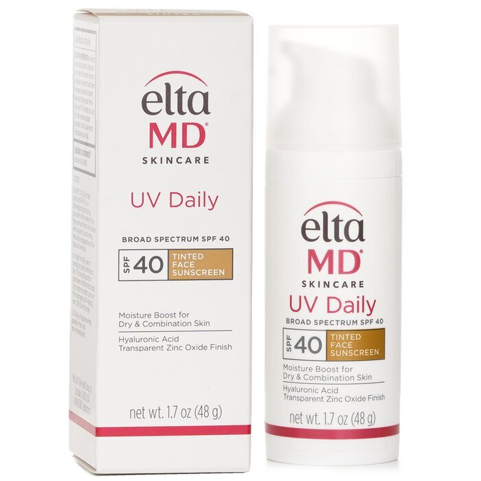 EltaMD UV Daily Moisturizing Facial - For Normal, Combination & Post-Procedure Skin - Tinted (Random Packaging) 48g