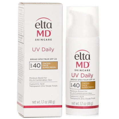 EltaMD UV Daily Moisturizing Facial - For Normal, Combination & Post-Procedure Skin - Tinted (Random Packaging) 48g