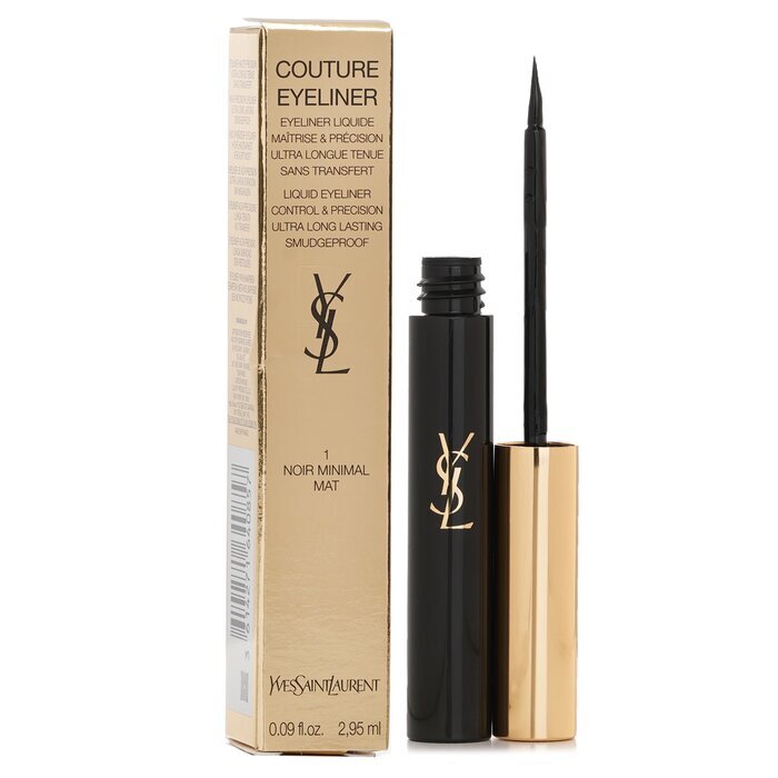 Yves Saint Laurent Couture Liquid Eyeliner -  1 Noir Minimal Mat 2.95ml