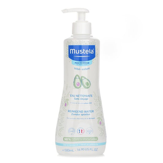 Mustela No Rinse Cleansing Water (Face & Diaper Area) - For Normal Skin(Random Packaging) 500ml