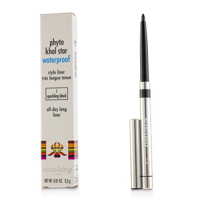 Sisley Phyto Khol Star Waterproof -  1 Sparkling Black 0.3g