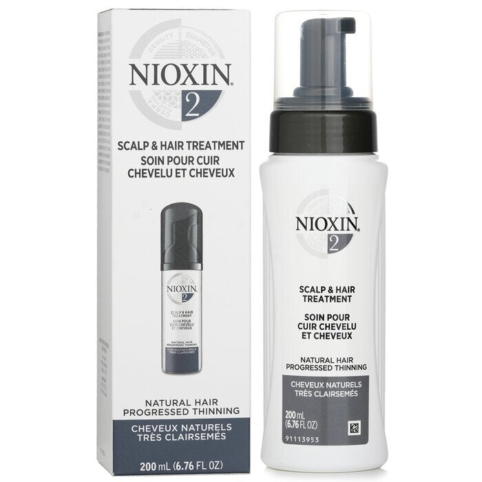 Nioxin Diameter System 2 Scalp & Hair Treatment (Natural Hair, Progressed Thinning) 200ml