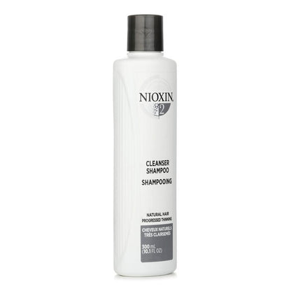Nioxin Derma Purifying System 2 Cleanser Shampoo (Natural Hair, Progressed Thinning) 300ml