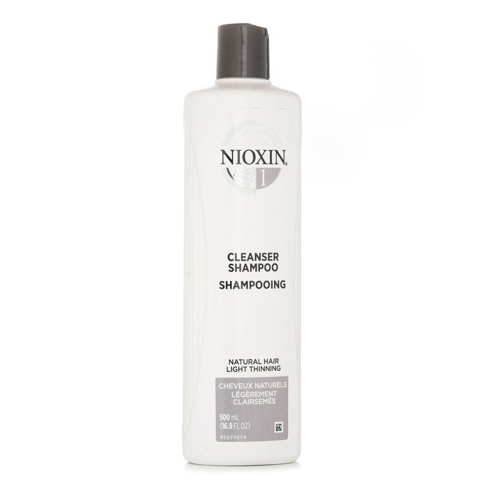 Nioxin Derma Purifying System 1 Cleanser Shampoo (Natural Hair, Light Thinning)(Random Packaging) 500ml