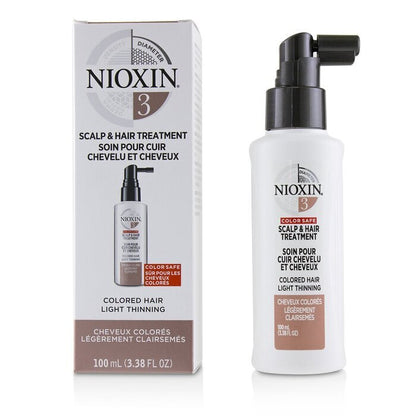 Nioxin Diameter System 3 Scalp & Hair Treatment (Colored Hair, Light Thinning, Color Safe) 100ml