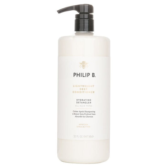 Philip B Lightweight Deep Conditioner -  Paraben-Free Formula (Hydrating Detangler - All Hair Types) 947ml