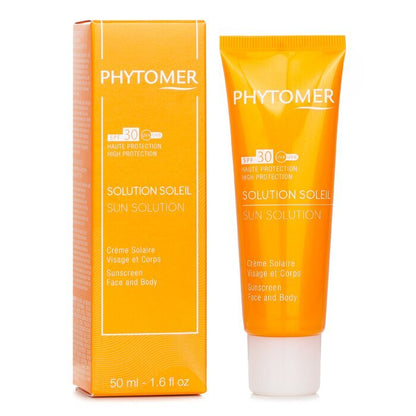 Phytomer Sun Solution Sunscreen SPF 30 (For Face and Sensitive Areas) 50ml