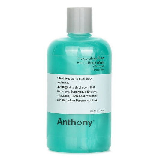 Anthony Invigorating Rush Hair & Body Wash (All Skin Types) 355ml