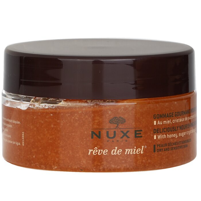 Nuxe Reve De Miel Deliciously Nourishing Body Scrub - For Dry & Sensitive Skin 175ml