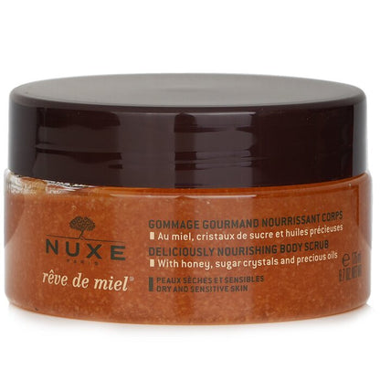 Nuxe Reve De Miel Deliciously Nourishing Body Scrub - For Dry & Sensitive Skin 175ml