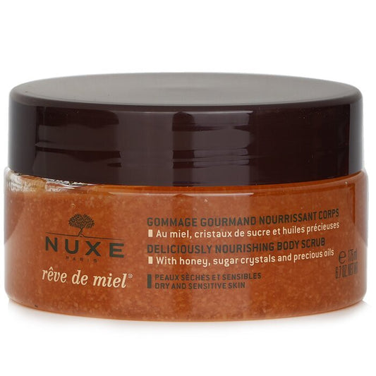 Nuxe Reve De Miel Deliciously Nourishing Body Scrub - For Dry & Sensitive Skin 175ml