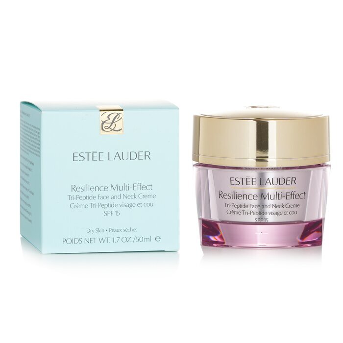Estee Lauder Resilience Multi-Effect Tri-Peptide Face and Neck Creme SPF 15 - For Dry Skin 50ml
