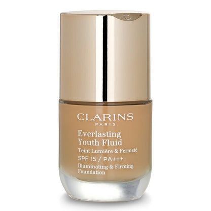 Clarins Everlasting Youth Fluid Illuminating & Firming Foundation SPF 15 -  110 Honey 30ml