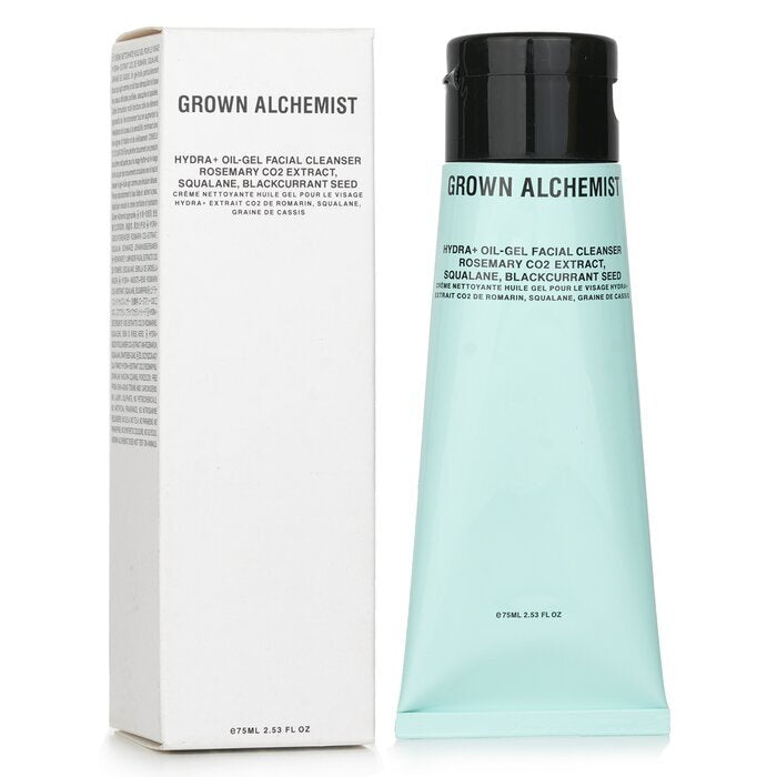 Grown Alchemist Hydra+ Oil-Gel Facial Cleanser - Rosemary CO2 Extract, Squalane, Blackcurrant Seed 75ml/2.53oz
