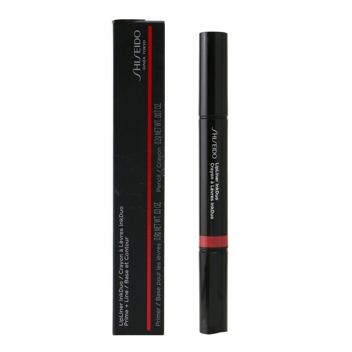 Shiseido LipLiner InkDuo (Prime + Line) -  08 True Red 1.1g