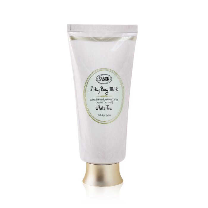 Sabon Silky Body Milk - White Tea 200ml